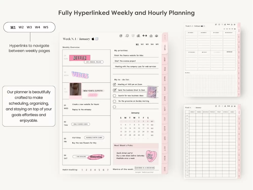 All-In-One 2025 Digital Planner - Image 6
