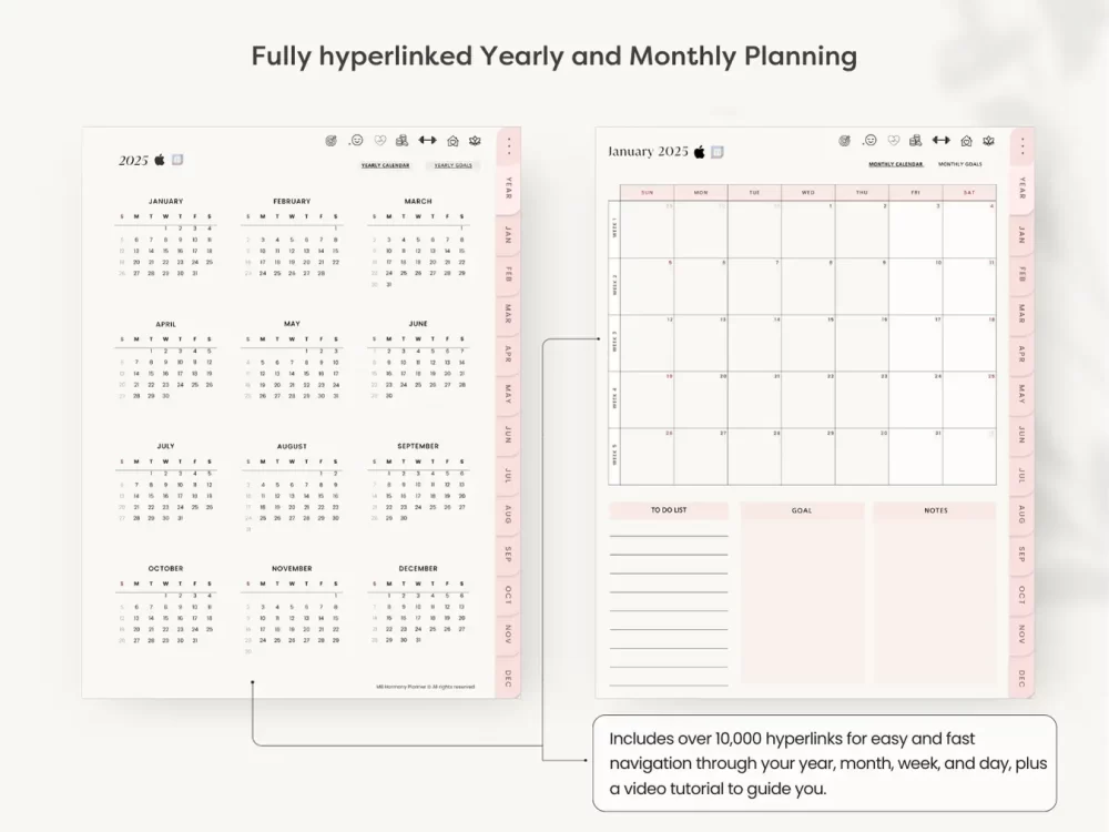All-In-One 2025 Digital Planner - Image 5